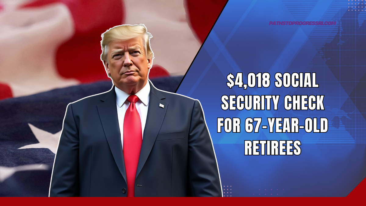 $4,018 Social Security Check For 67-Year-Old Retirees