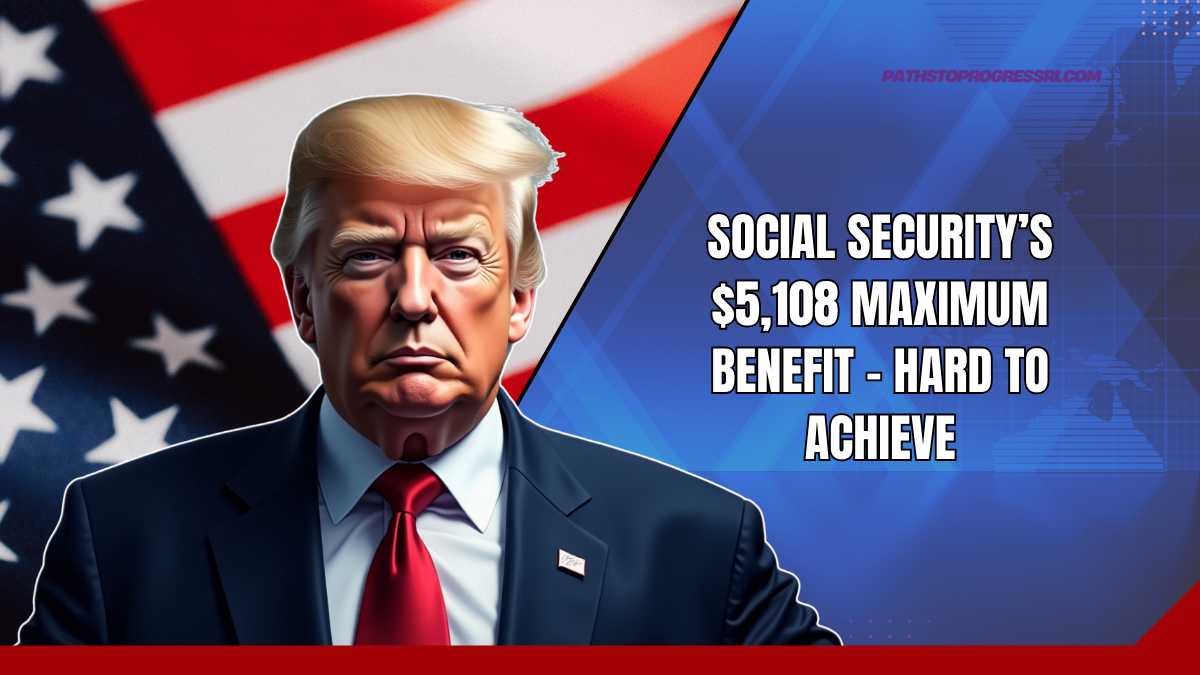 Social Security’s $5,108 Maximum Benefit - Hard To Achieve